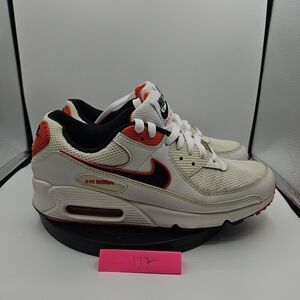 Nike Air Max White Black Red Retro Sneakers